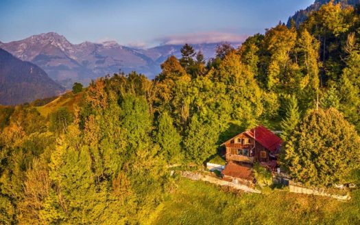 Alps Chalet with Sauna & Yoga Terrace